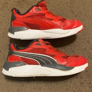 Puma‎ X-Ray Speed Scuderia Ferrari Red Formula 1 Logo Red White Sneakers 13.5C
